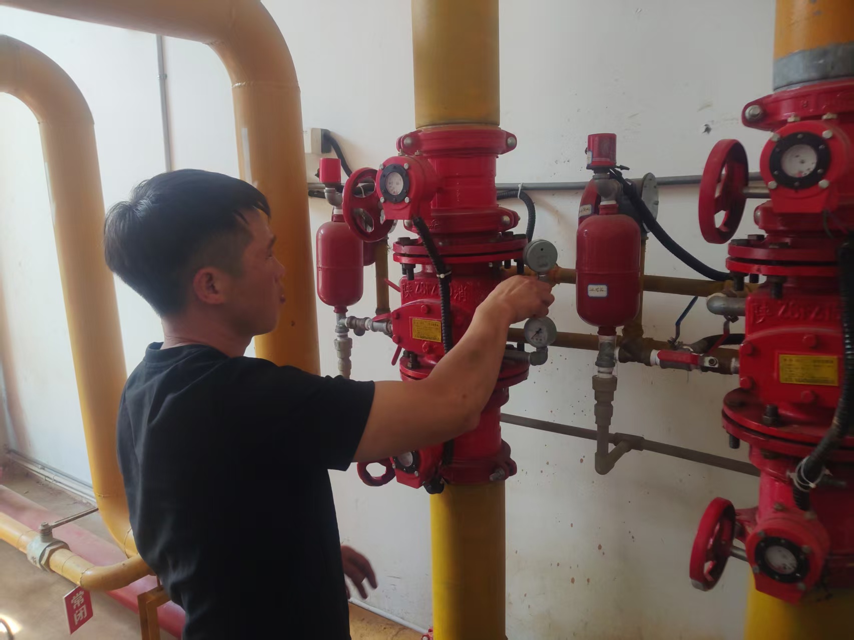 強化設施管護  筑牢安全防線